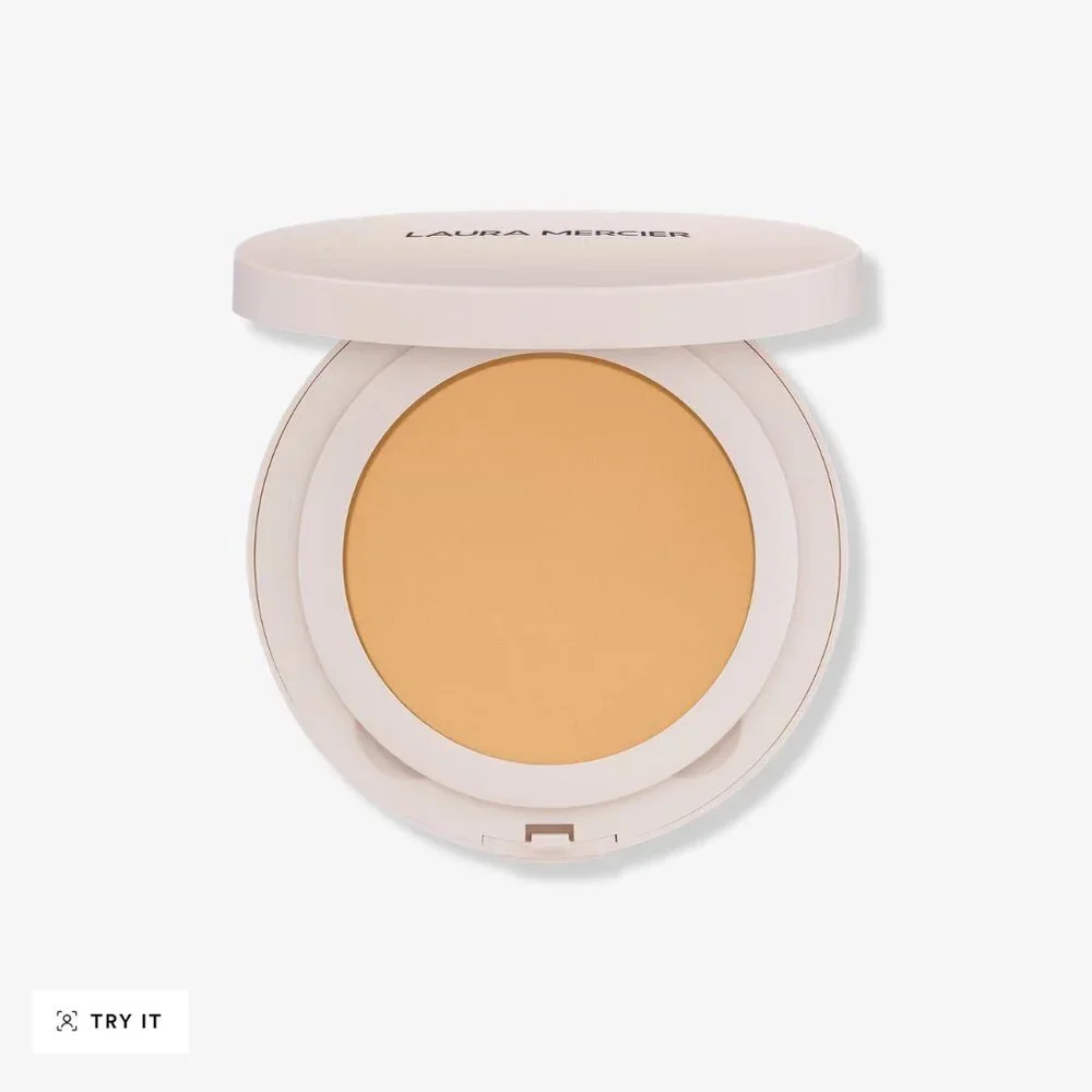 LAURA MERCIER real Flawless Pressed Powder Translucent Honey *BNIB*